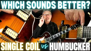 Guitar Pickup Comparison | Single Coil vs. Humbucker in a Gibson L4 Archtop | Which Sounds Better?