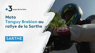 Moto : Tanguy Brebion au rallye de la Sarthe