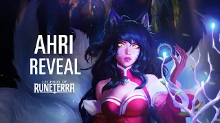 Ahri Reveal | New Champion - Legends of Runeterra