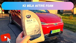 K2 Bela Active Foam (előmosó sampon) teszt