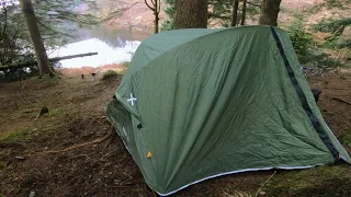 Early Spring Wild Moto Camping Wales