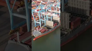 #dji #timelapse #vessel #liverpool #uk #cargo