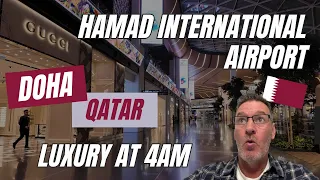 EXCLUSIVE 4AM TOUR: Hamad International Airport & NEW Orchard Garden | Luxury Oasis Revealed!