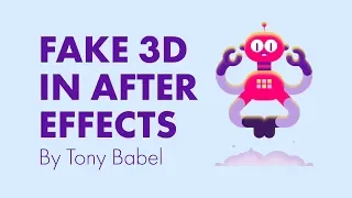 After Effects Tutorial - Fake 3D with Shape Layers