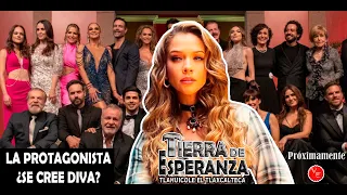 Todo mal en la telenovela Tierra De Esperanza "Nadie Quiere a la protagonista" Carolina Miranda 2023