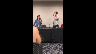 Todd Haberkorn and Cherami Leigh Fairy Tail panel Matsuricon 2018