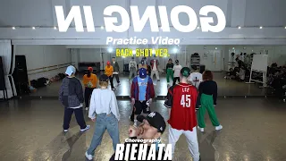 【Practice Video】RIEHATA Choreography 『GOING IN』 with MORE THAN EVER Dancers Back Shot Ver.