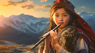 Sound of Flute Tibetan Clearing the Mind of Negative Thoughts - Eliminate Stress And Calm The Mind