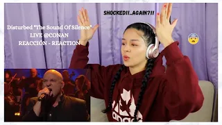 REACTING to DISTURBED *Sound of silence* on CONAN LIVE