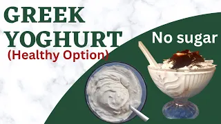 How to make Healthy Greek yoghurt (with powdered milk)