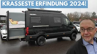 KRASSESTE WOHNMOBIL ERFINDUNG 2024! StarVan 2024 MIT 2,1M Längsbett im 6m SPRINTER.