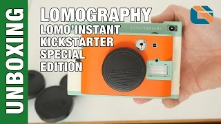 Lomography Lomo'Instant Camera Kickstarter Special Edition Unboxing & First Impressions