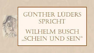 Wilhelm Busch „Schein und Sein“