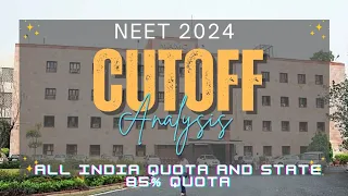 🔥⚕️ NEET 2024 Expected Cutoff | AIQ and State Quota Disscused #neet2024 #cutoff #yt 🔥⚕️