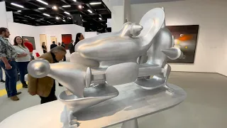 Sculpture by Bruno Gironcoli at Art Cologne 2023