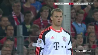 Manuel Neuer vs Freiburg 27/08/2013
