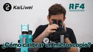 ¿Cómo calibrar un MICROSCOPIO binocular / trinocular para REPARACIÓN DE CELULARES?