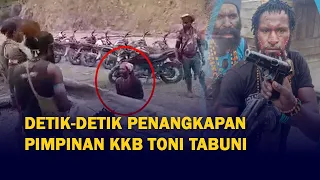 Detik-detik Penangkapan Toni Tabuni, Pimpinan KKB Pelaku Pembunuhan Kabinda Papua