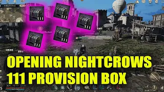 OPENING 111 PCS PROVISION WEAPON BOX - NIGHT CROWS(TAGALOG)