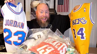 I bought an Amazon Customer Returns Mystery Box of NBA - NFL - Soccer Jerseys