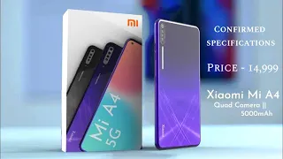 Xiaomi Mi A4 : First look, Price, specifications, Release Date In India | Mi A4 Unboxing | features