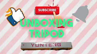 Unboxing YUNTENG VCT 1688 monopod/tripod