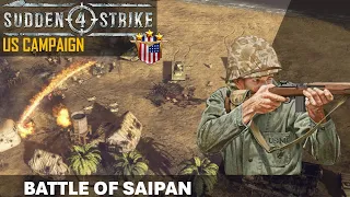 Sudden Strike 4 - The Pacific War | US Campaign - Battle of Saipan