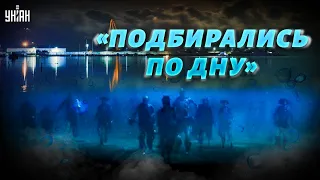 Спецназ подбирался к пригороду Херсона по дну реки: эксклюзивные детали и кадры