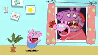 Dadd pig & Mummy Pig sad story!!! | Peppa Pig Funny Animation