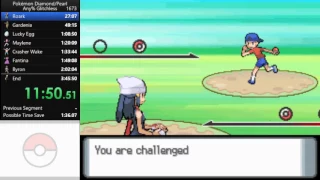 Pokémon Pearl 3:44:14 glitchless speedrun