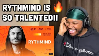 Rythmind 🇫🇷 | GBB 2021: WORLD LEAGUE | Solo Loopstation Elimination| BEATBOX REACTION!!