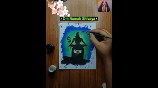 Easy Watercolor Painting || #shorts #ytshorts