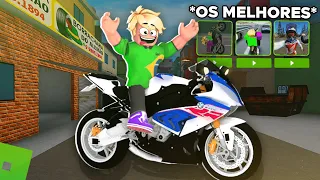 os MELHORES JOGOS de MOTO do ROBLOX!!! 🏍️🤩*parte 3* [Celular e PC]