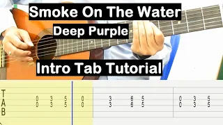 Smoke On The Water Guitar Lesson Intro Tab Tutorial Guitar Lessons for Beginners