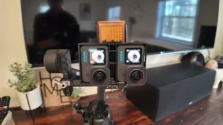 3D VR180 with a Dual GoPro Hero 12 Gimbal Setup