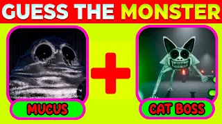 Guess The MONSTER By EMOJI and VOICE | Zoonomaly Characters | Monster Smile Cat & Final Boss