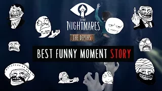 Little nightmares: dlc story of funny moments Fails & Death Scenes Compilation on the depths