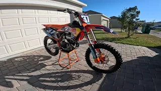 First Ride on 2023 KTM 350sxf!