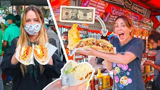 STREET FOOD in VENEZUELA 2021: how much does it cost to eat in food stands? | GLADYS SEARA