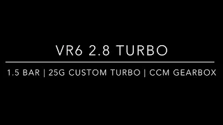 Golf 3 Cabrio Vr6 Turbo | 1.5 bar | 0-200 km/h | Acceleration