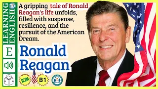 learn English through story level 3 🍁 Ronald Reagan | WooEnglish
