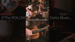 @TheRollingStones “Honky Tonk Women” Delta Blues Fingerstyle Guitar