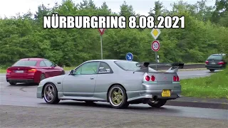 Nürburgring 8.08.2021-Tunnel Döttinger Höhe-Touristenfahrten,Modified&Tuner Cars-Sonntag