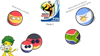 Resumen del mundial 2010/Countryballs/Parte 1/ El mundial del Tiki taka