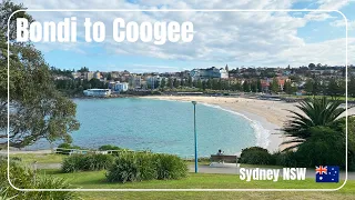 [4k HDR] Bondi to Coogee Coastal Walk, Sydney Walking Tour, Australia Walk