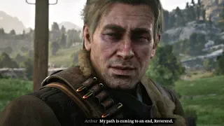 Red Dead Redemption 2 - Arthur Reveals He's Dying Cutscene (PS4 Pro)