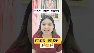 🚀अब सभी को Free Full Length Test मिलेगा😍 #shorts #ytshorts #ugcnet #shefalimishra