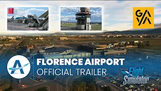 Gaya - Florence Airport | Microsoft Flight Simulator [Official Trailer]