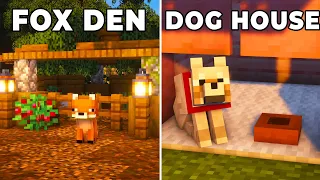 3 Simple Pet Houses in Minecraft! #7
