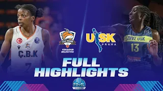 3rd Place Game: CBK Mersin v ZVVZ USK Praha | Full Highlights | EuroLeague Women 2023-24